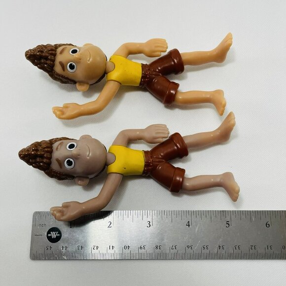 Disney McDonald Luca Alberto Toy Figure Lot Bundle Pair Movie Fantasy Animation - Picture 7 of 9